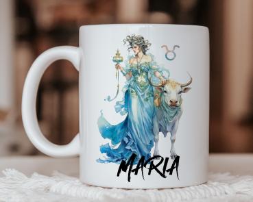 Coffee mug zodiac sign Taurus